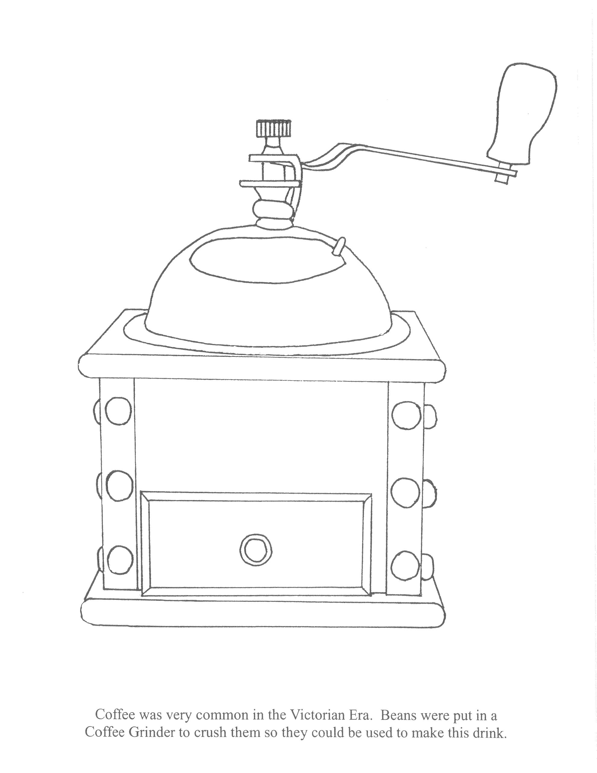 Tranh tô màu máy xay cà phê (Coffee Grinder Coloring Page): Tranh tô màu máy xay cà phê sẽ giúp bạn thư giãn và tạo nên những tác phẩm nghệ thuật độc đáo của chính bạn. Với các chi tiết tinh tế và phong cách vintage, tranh tô màu máy xay cà phê sẽ làm say đắm trái tim các tín đồ yêu nghệ thuật.